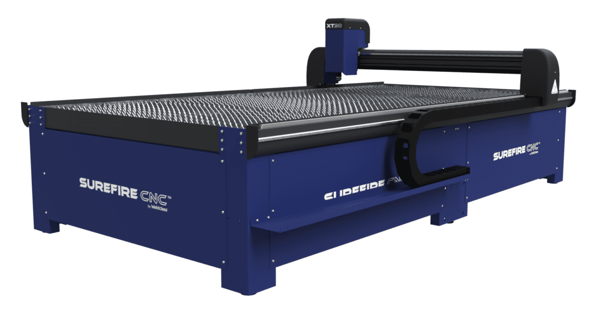 Surefire CNC plasma cutter table, from the XT series.